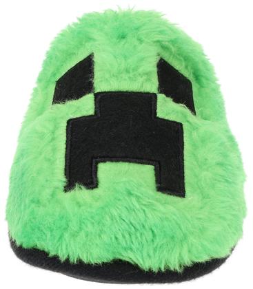 Imagem de Chinelo Minecraft Youth Unissex Novelty Plush Scuff Creeper