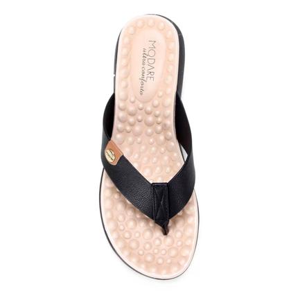 Imagem de Chinelo Modare Floater Confort Feminino - Preto e Caramelo