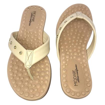 Imagem de Chinelo Modare Ortopédico Ultra Conforto Creme - 41440