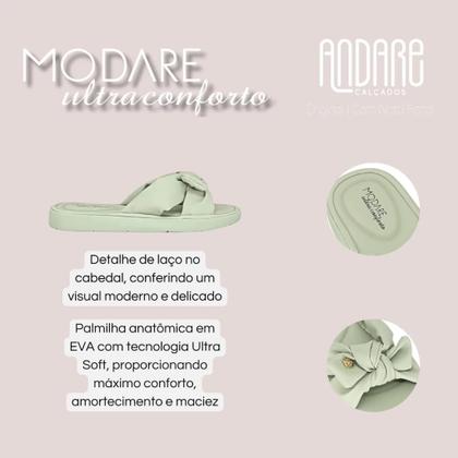 Imagem de Chinelo Modare Ultra Conforto Ortopedico Feminino Esporao