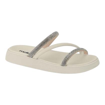 Imagem de Chinelo Moleca 5469.121 Salto Flatform Baixo Papete Leve Feminino
