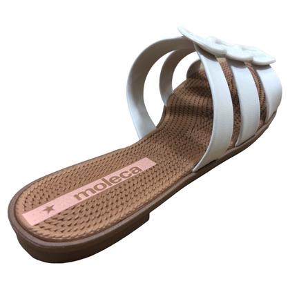 Imagem de Chinelo Moleca Sandalia Rasteira Feminino Slide Conforto Fivela