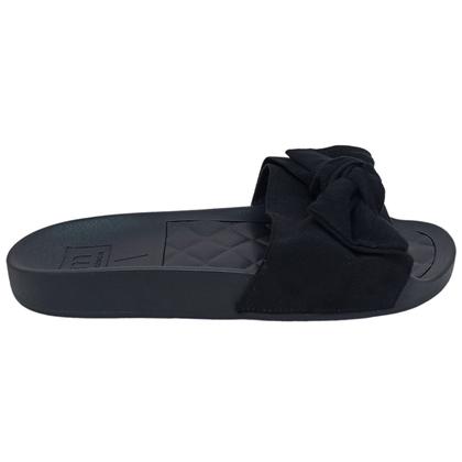 Layne Shoes Rasteirinha Moleca Sandalia Preta LaÃ§o Chinelo Moleca