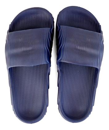 Imagem de Chinelo Nuvem 3d Leve Adulto Preto Marinho Eva Anatômico