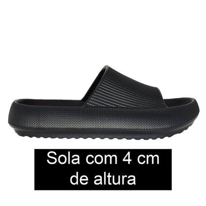 Imagem de Chinelo Nuvem Sandalia Slide Massageadora Anatomica Leve Macia Yvate Bgx71x