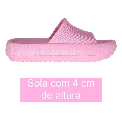 Imagem de Chinelo Nuvem Sandalia Slide Massageadora Anatomica Leve Macia Yvate Bgx71x