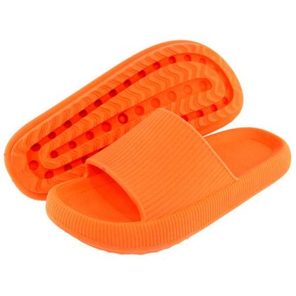 Imagem de Chinelo Nuvem Slide Amanda Block Aberto com Tira Larga e Sola Borracha Leve