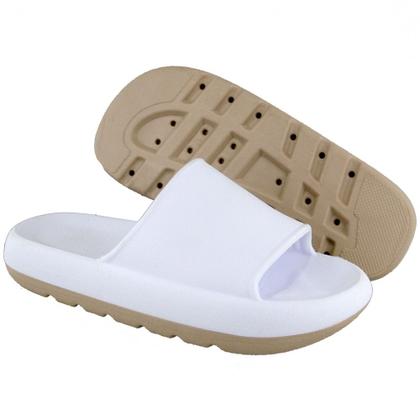 Imagem de Chinelo Nuvem Slide Feminino PU Anatomico Ortopedico Confortavel Praia Verão Dia a Dia