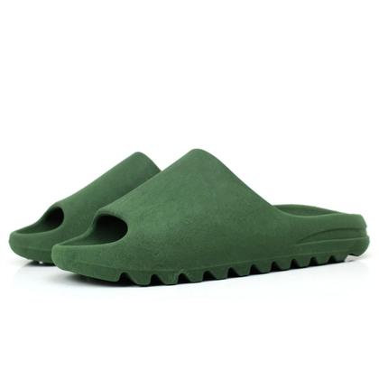 Imagem de Chinelo Nuvem Slide Macio e Antiderrapante Unissex  Preto, Verde Militar, Off White Conforto para o Dia a Dia