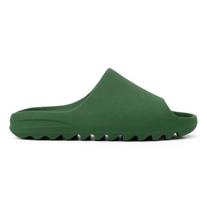 Imagem de Chinelo Nuvem Slide Macio e Antiderrapante Unissex  Preto, Verde Militar, Off White Conforto para o Dia a Dia