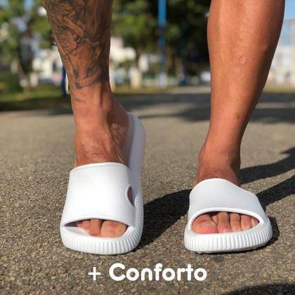 Imagem de Chinelo Nuvem Slide Masculino Mion Ortopédico Fly Feet Macio