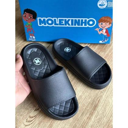 Imagem de Chinelo Nuvem Slide Molekinho Sandália Infantil Menino