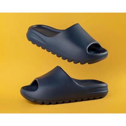 Imagem de Chinelo Nuvem Slide Retro 100% EVA Confortável Ortopédico - Preto