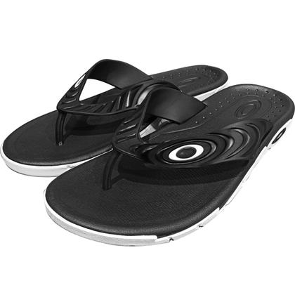 Imagem de Chinelo Oakley Crowd Jet Black