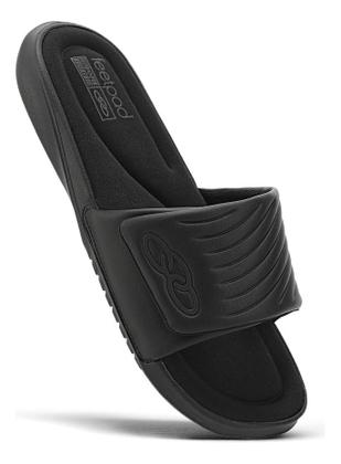 Imagem de Chinelo Olympikus Melbourne 2 Preto Macio Masculino Original