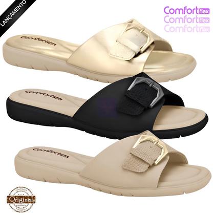 Imagem de Chinelo ortopédico comfortflex macio leve ajustável conforto