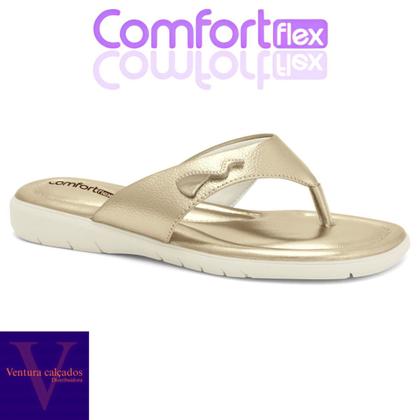 Imagem de Chinelo ortopédico comfortflex original anabela feminino