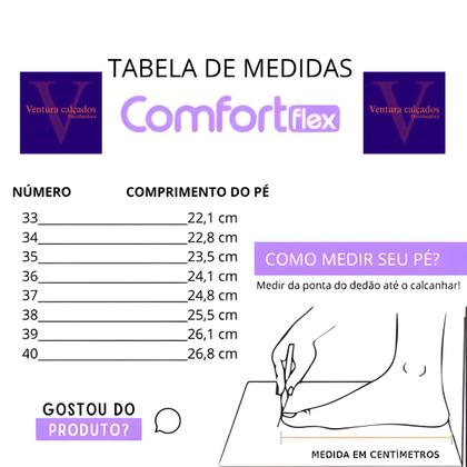 Imagem de Chinelo ortopédico comfortflex original anabela feminino