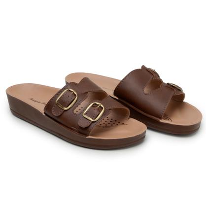 Imagem de Chinelo Ortopedico Feminino Esporão Fascite Plantar Dores nos Pés Terapia Dos Pés