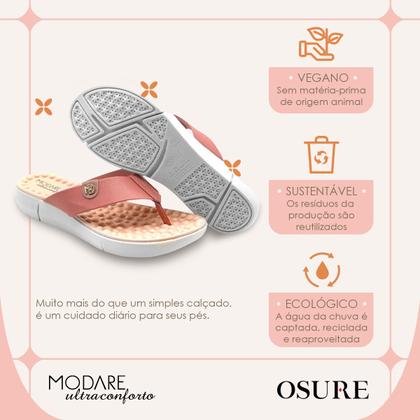 Imagem de Chinelo Ortopédico Modare Feminino Esporão Massageador Macio Amortecedor Sandália Fascite Plantar