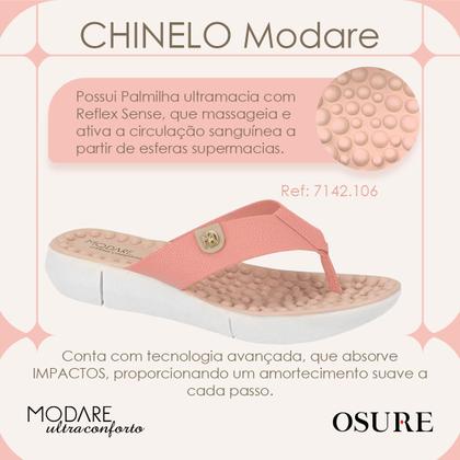 Imagem de Chinelo Ortopédico Modare Feminino Esporão Massageador Macio Amortecedor Sandália Fascite Plantar