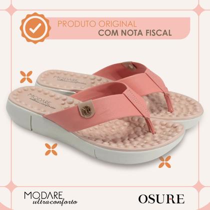 Imagem de Chinelo Ortopédico Modare Feminino Esporão Massageador Macio Amortecedor Sandália Fascite Plantar