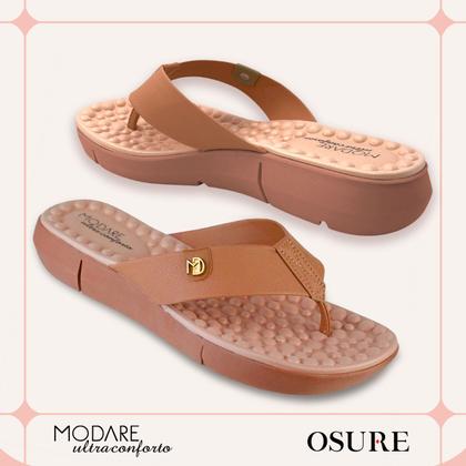 Imagem de Chinelo Ortopédico Modare Feminino Esporão Massageador Macio Amortecedor Sandália Fascite Plantar