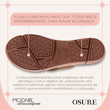 Imagem de Chinelo Ortopédico Modare Feminino Esporão Massageador Macio Amortecedor Sandália Fascite Plantar