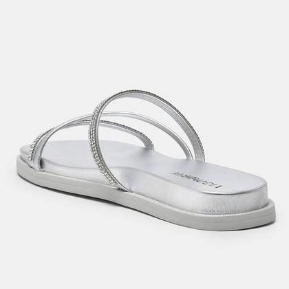 Imagem de Chinelo Papete Via Marte Feminino com Strass 23-19707-01