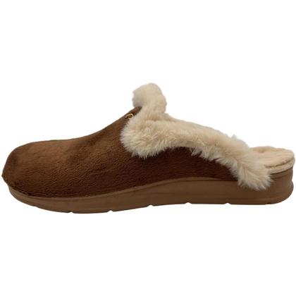 Imagem de Chinelo Pegada Pantufa Atoalhado com Pelo Feminino