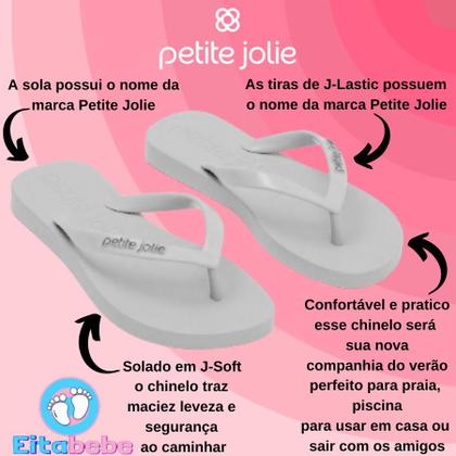 Imagem de Chinelo Petite Jolie Fresh Confortável Leve PJ6901