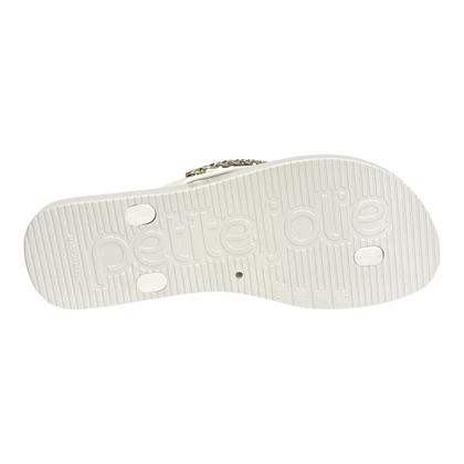 Imagem de Chinelo Petite Jolie Fresh Correntes PJ7122 Branco