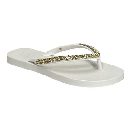 Imagem de Chinelo Petite Jolie Fresh Correntes PJ7122 Branco