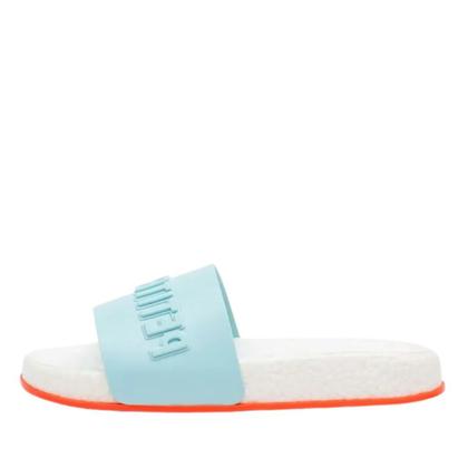 Imagem de Chinelo Petite Jolie Puff Azul e Laranja Slide