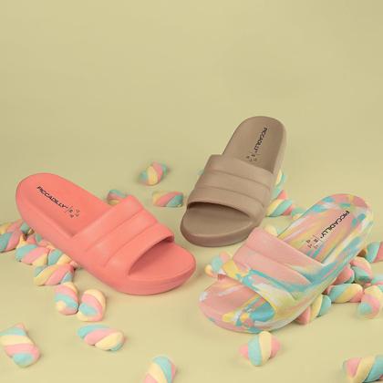 Imagem de Chinelo Piccadilly Fan Slide Nuvem Conforto Eva Marshmallow