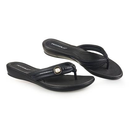 Imagem de Chinelo Piccadilly Feminino Sola Preta 500374-9