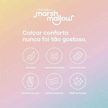 Imagem de Chinelo piccadilly marshmallow anti-impacto ortopédico macio 