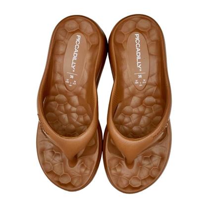 Imagem de Chinelo piccadilly marshmallow com tiras ref:224003 feminino