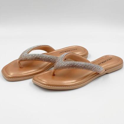 Imagem de Chinelo Piccadilly Rasteira Casual com Strass Feminino