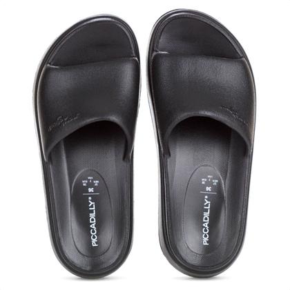 Imagem de Chinelo Piccadilly Slide Eva Marshmallow Retrô 2000 Preto - Feminino