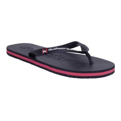 Imagem de Chinelo Quiksilver Molokai Debossed Preto Vermelho