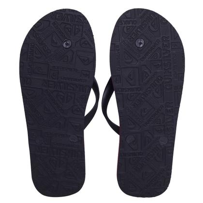 Imagem de Chinelo Quiksilver Molokai Debossed Preto Vermelho