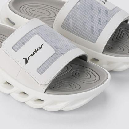 Imagem de Chinelo Rider Power Slide EVA Conforto Estilo Ortopédico Anatômico Ajustável Autocolante