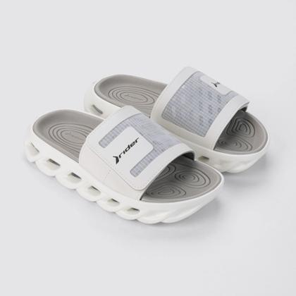 Imagem de Chinelo Rider Power Slide EVA Conforto Estilo Ortopédico Anatômico Ajustável Autocolante