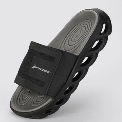 Imagem de Chinelo Rider Power Slide EVA Conforto Estilo Ortopédico Anatômico Ajustável Autocolante