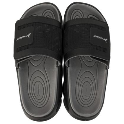 Imagem de Chinelo Rider Power Slide EVA Conforto Estilo Ortopédico Anatômico Ajustável Autocolante