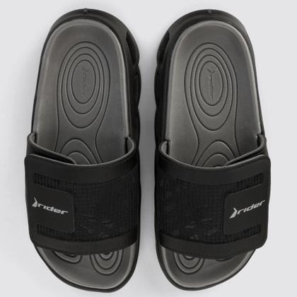 Imagem de Chinelo Rider Power Slide EVA Conforto Estilo Ortopédico Anatômico Ajustável Autocolante