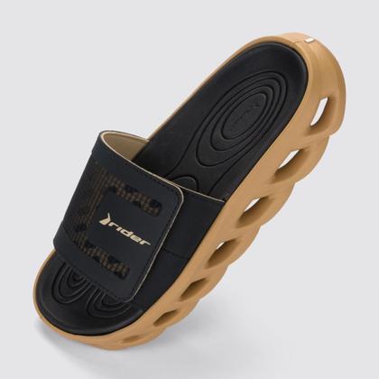 Imagem de Chinelo Rider Power Slide EVA Conforto Estilo Ortopédico Anatômico Ajustável Autocolante