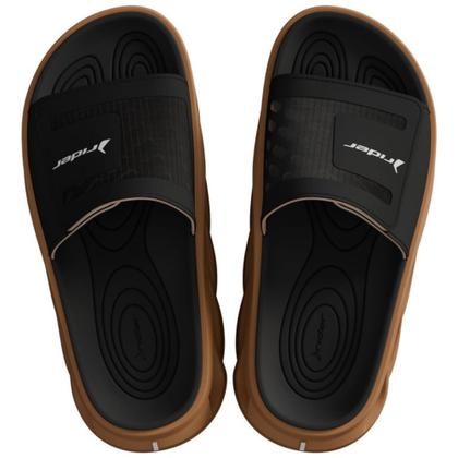 Imagem de Chinelo Rider Power Slide EVA Conforto Estilo Ortopédico Anatômico Ajustável Autocolante