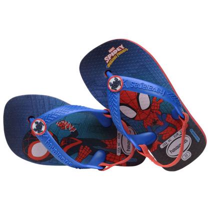 Imagem de Chinelo Sandalia Baby Havaianas Marvel - Spider Man - Azul